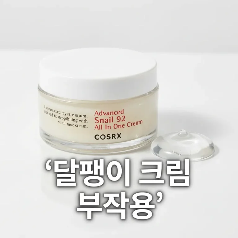 코스알엑스 달팽이 크림 성분 부작용 있을까 — 피부 타입별 체크
