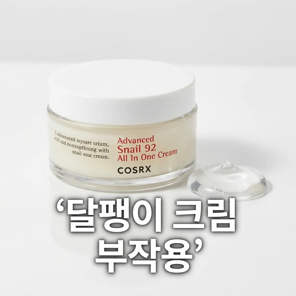 코스알엑스 달팽이 크림 성분 부작용 있을까 — 피부 타입별 체크