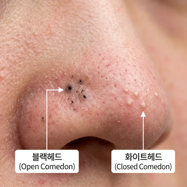 블랙헤드 vs 화이트헤드 차이 3가지, 제거법 완벽 정리